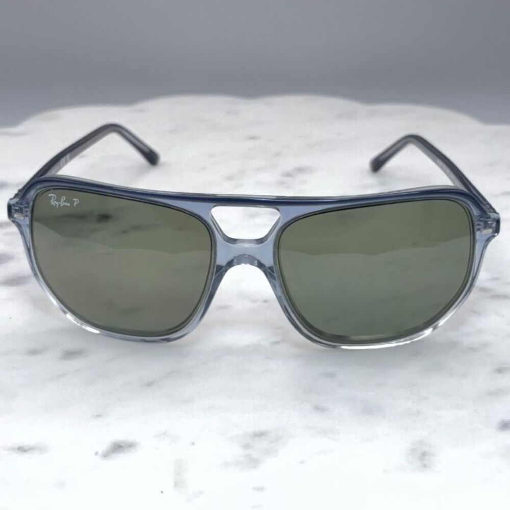 Ray-Ban RB2205 Bill One 1397 Clear Blue Aviator Sunglasses Frames Only 60-16-145